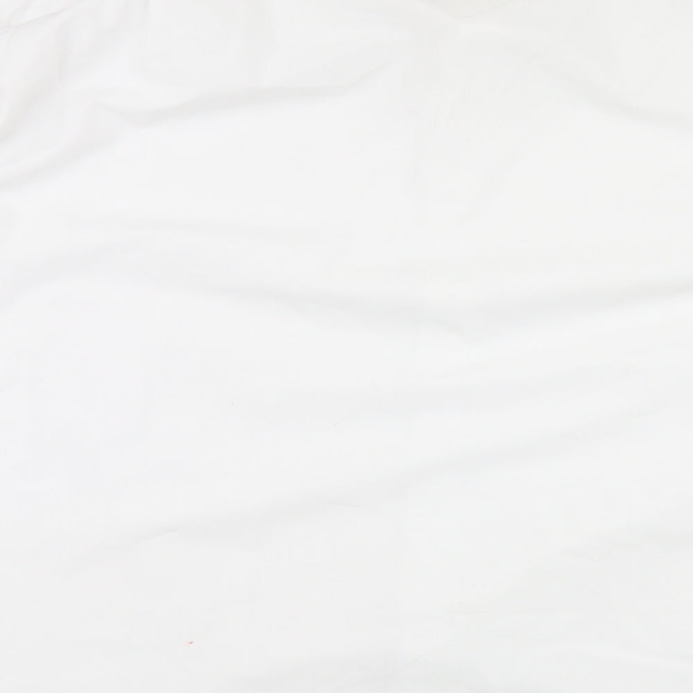 Marks and Spencer Mens Silver Button-Up Size 46