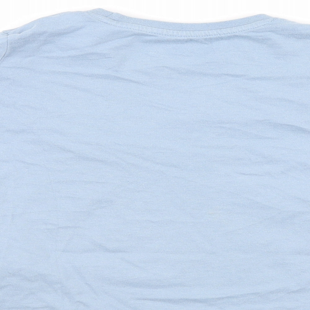 Primark Boys Blue Basic T-Shirt Size 5-6 Years