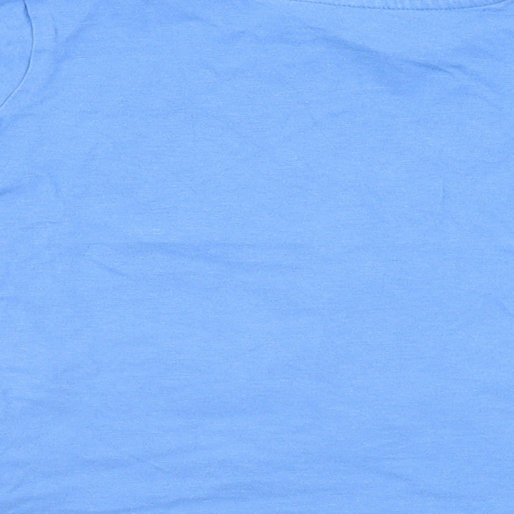 IUPILU Boys Blue Basic T-Shirt Size 5-6 Years