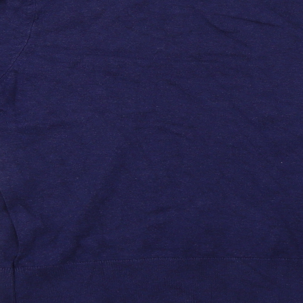 Red Herring Womens Blue Pullover Sweatshirt Size 16