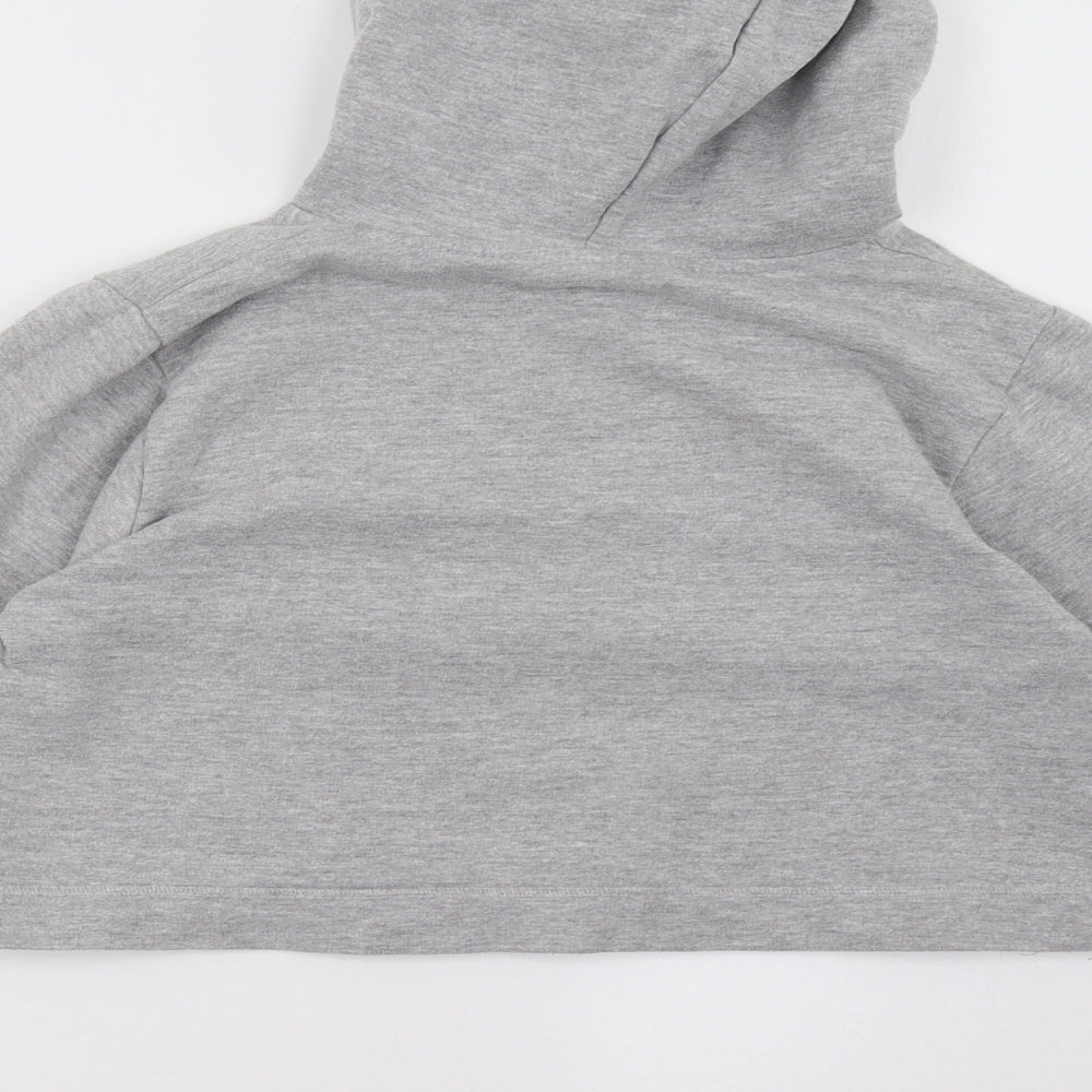 hullabaloo Girls Grey Pullover Hoodie Size 12 Years