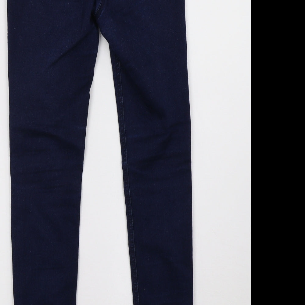 NEXT Girls Blue Jegging Trousers Size 9 Months