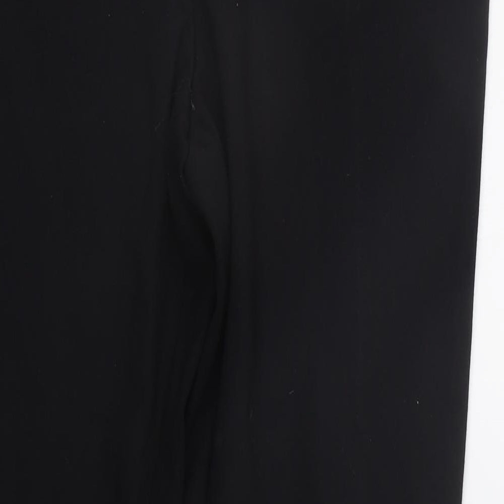 F&F Womens Black Trousers Size 14 L27 in