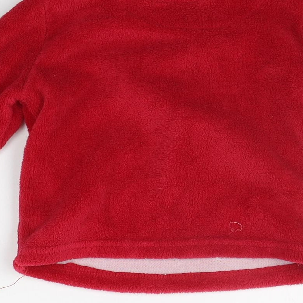 Primark Girls Red Solid Top Pyjama Top Size 2-3 Years