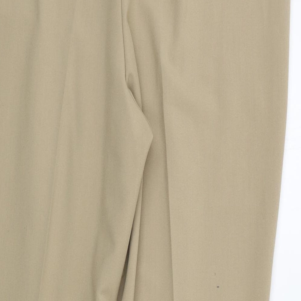 Bonmarché Womens Beige Trousers Size 16 L25 in