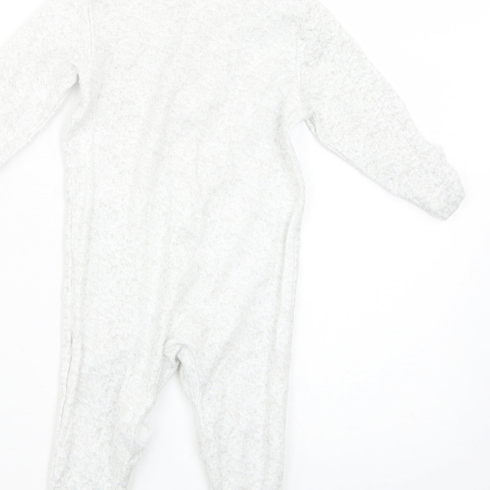 Primark Baby Grey Geometric Babygrow One-Piece Size 0-3 Months