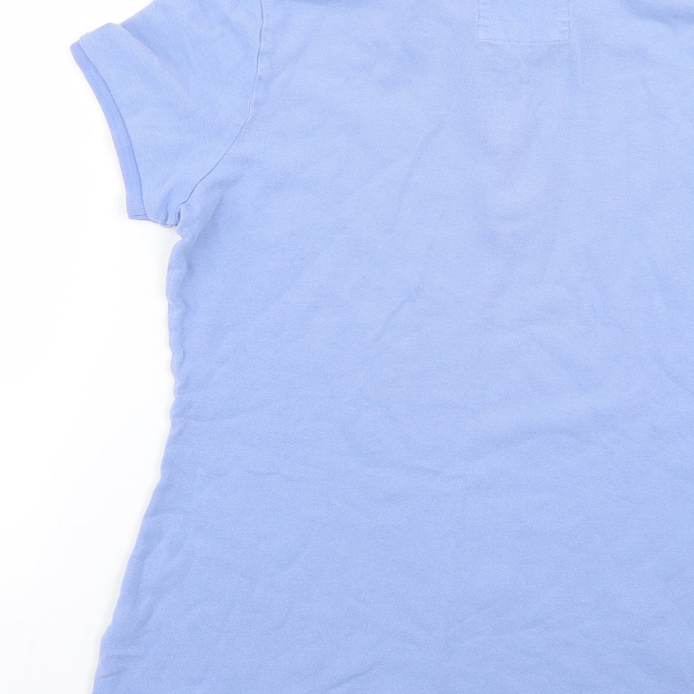 Matalan Womens Blue Basic Polo Size 12