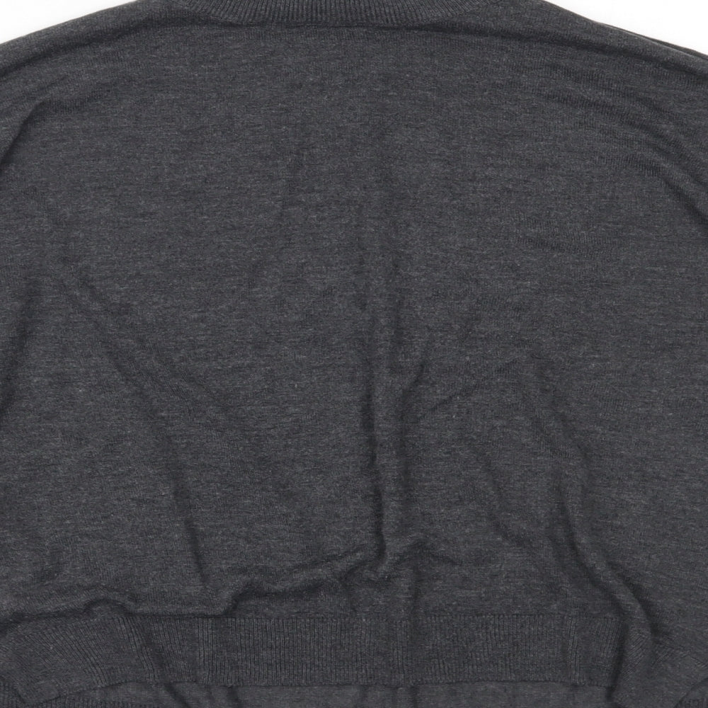 Dorothy Perkins Womens Grey Basic Blouse Size 12