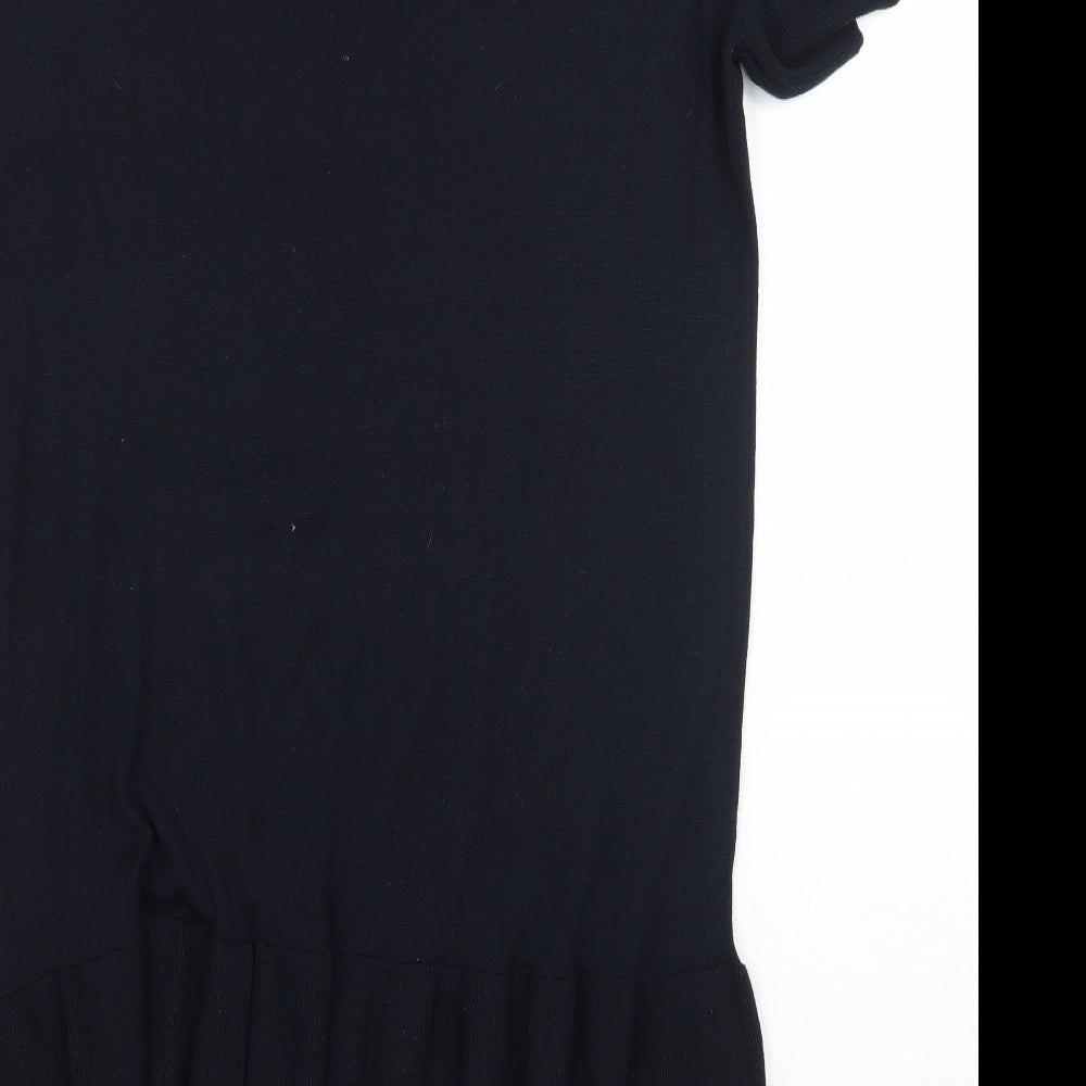H&M Womens Black Basic Blouse Size S