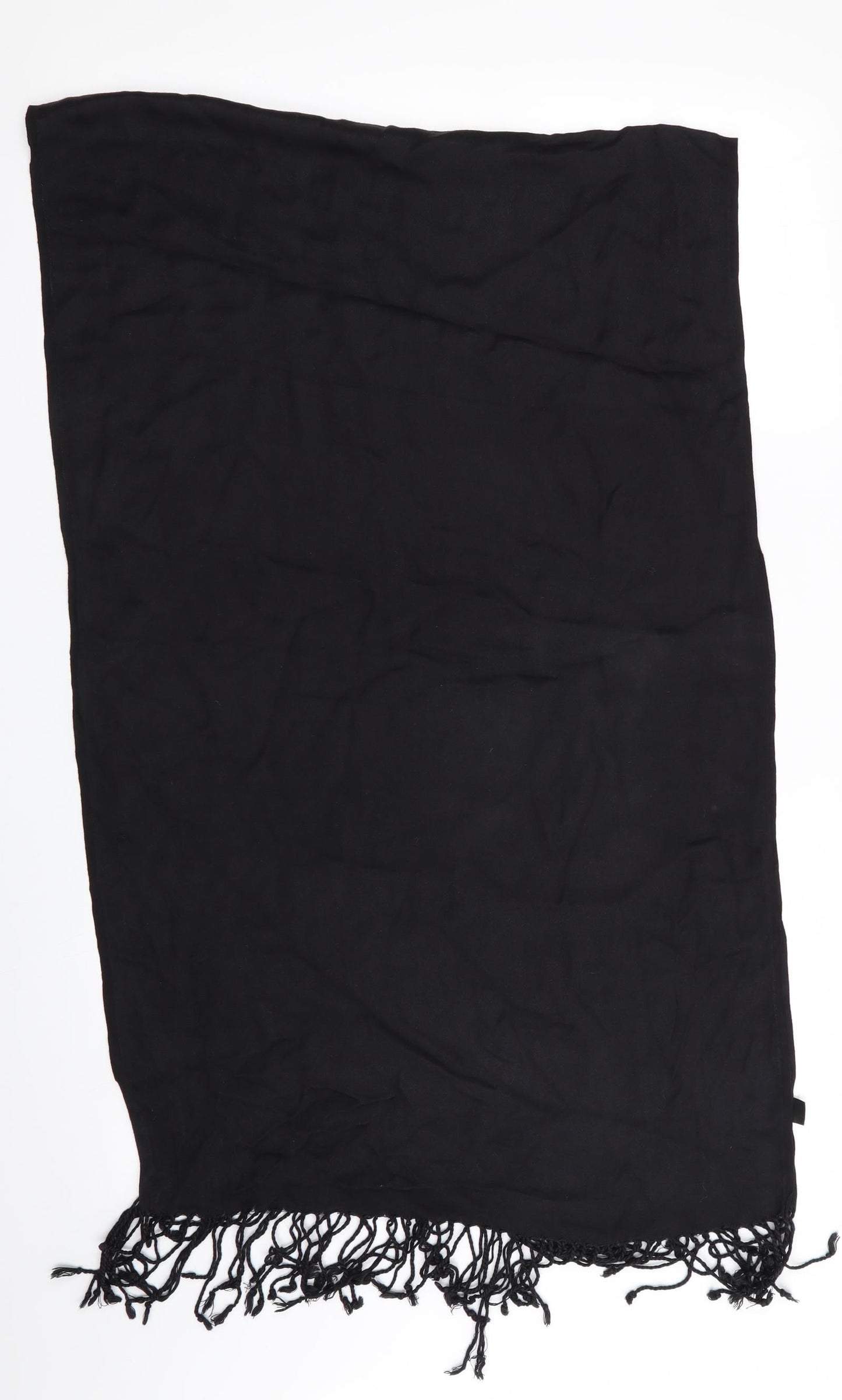 Preworn Womens Black Scarf