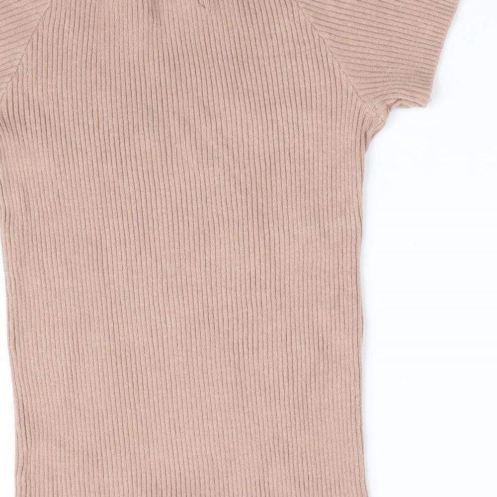 Primark Womens Beige Pullover Jumper Size 10