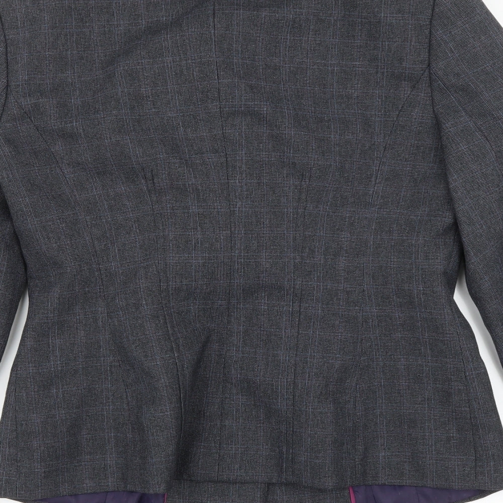 Next Womens Grey Jacket Sport Coat Size 12