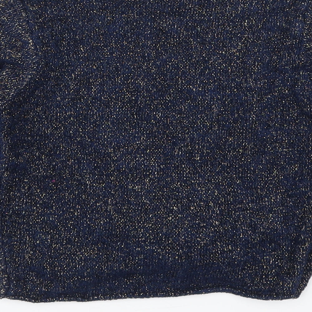 NEXT Girls Blue Pullover Jumper Size 5 Years