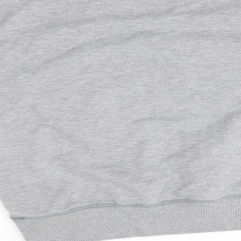 DIvine trash Mens Grey Pullover Sweatshirt Size XS