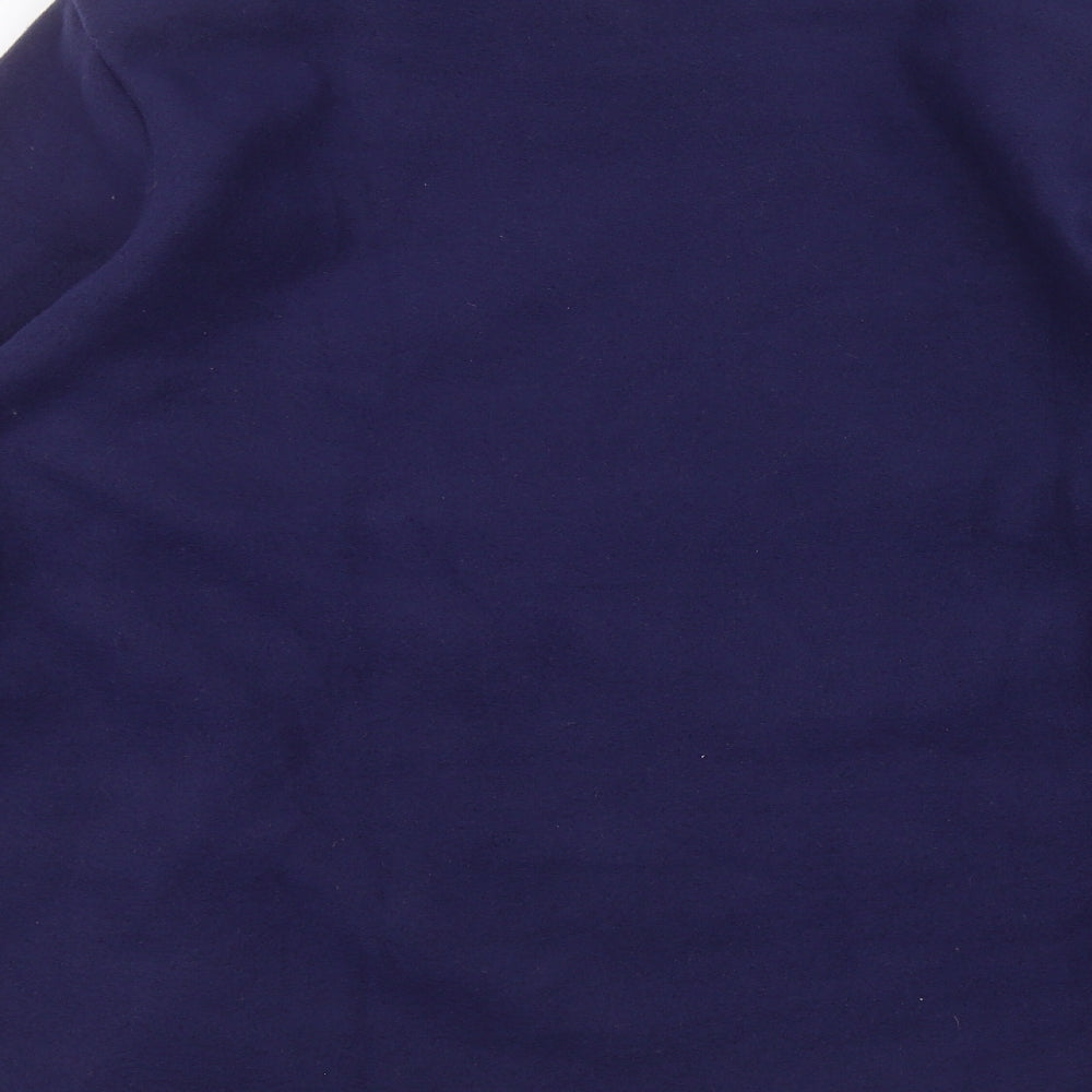 anne de lancay Womens Blue Jacket Size L