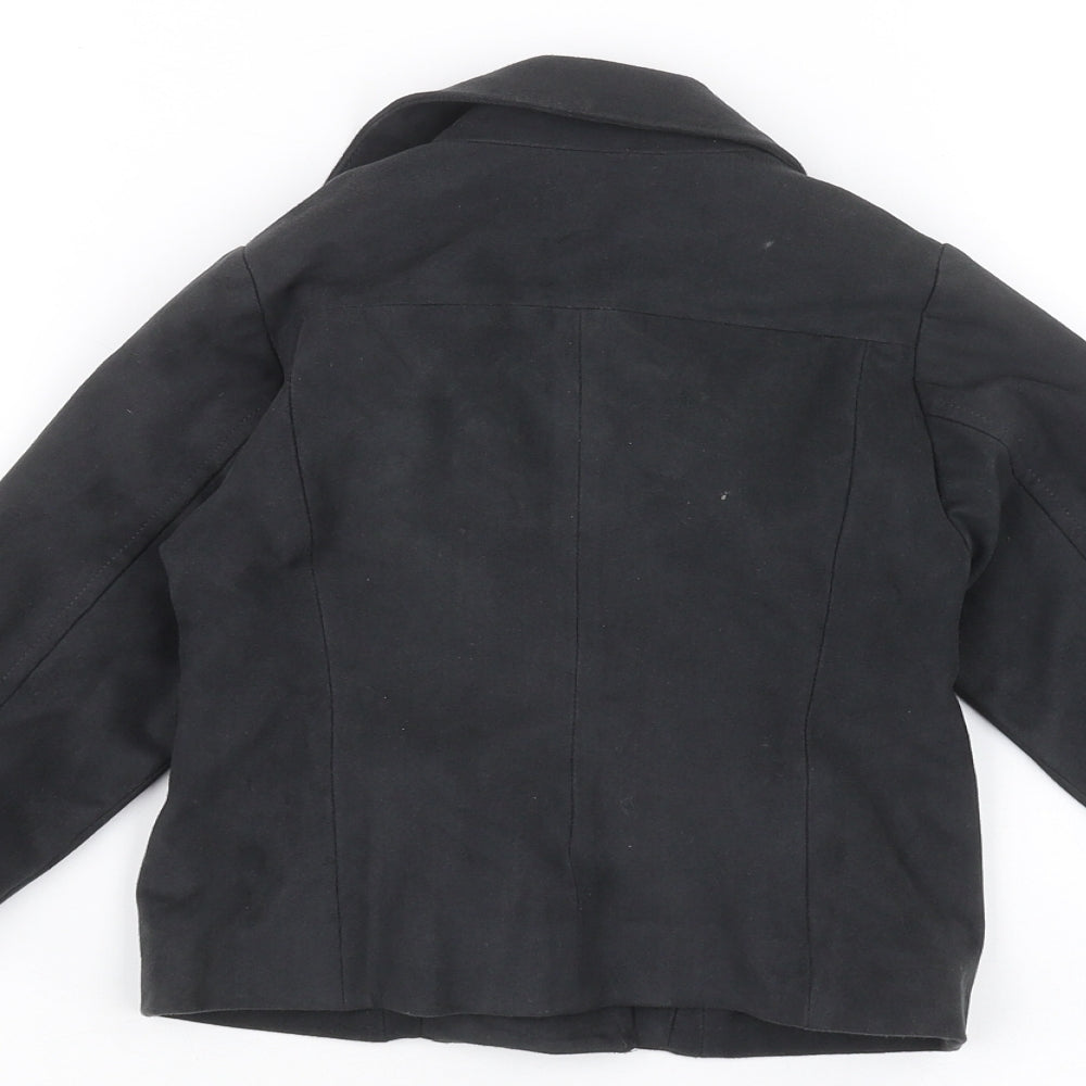 NEXT Girls Black Jacket Size 3 Years