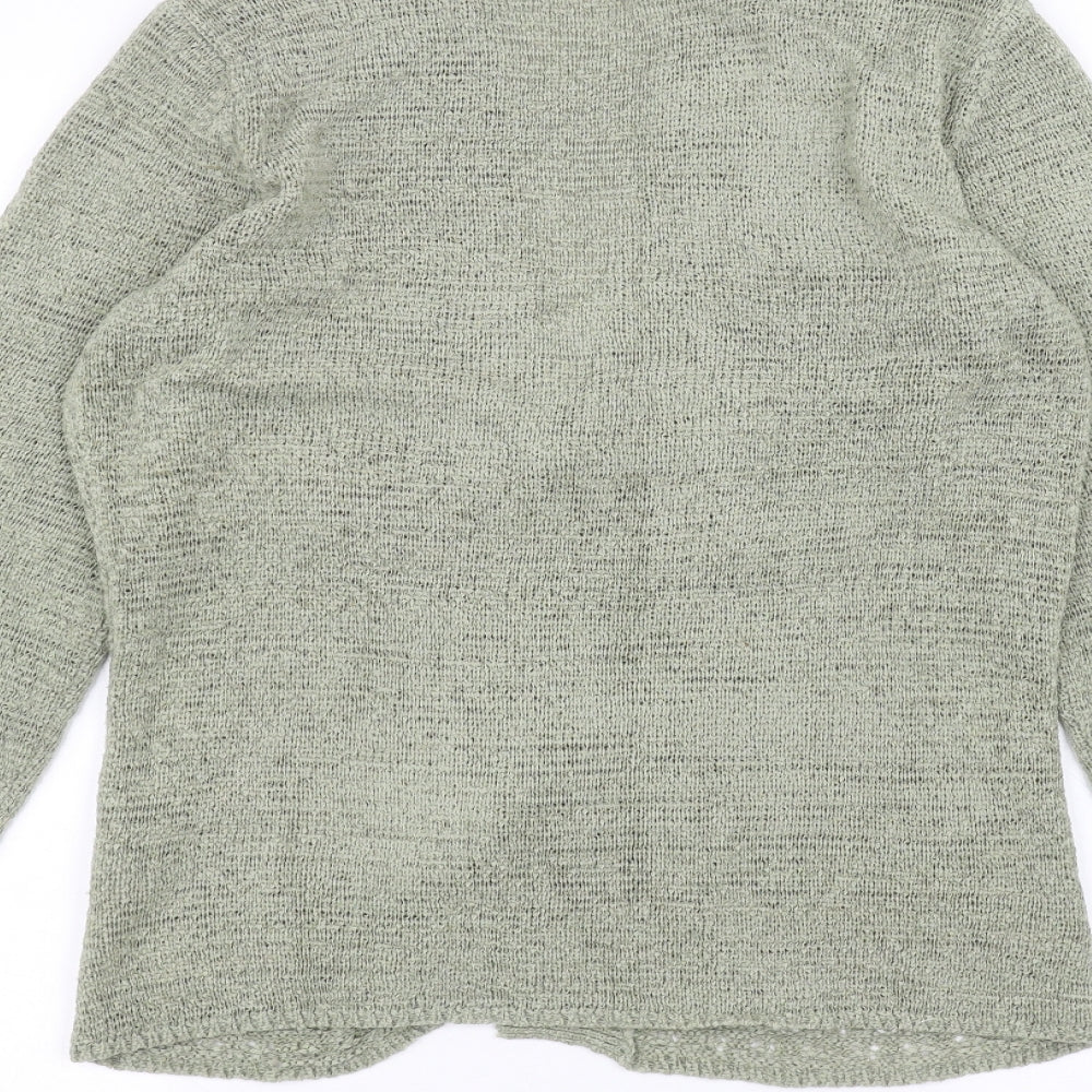 Bonmarché Womens Green Cardigan Jumper Size S