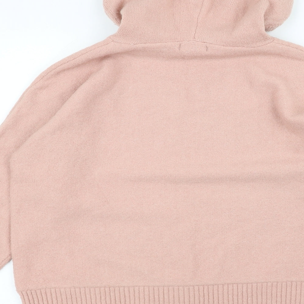 Primark Womens Pink Pullover Hoodie Size S
