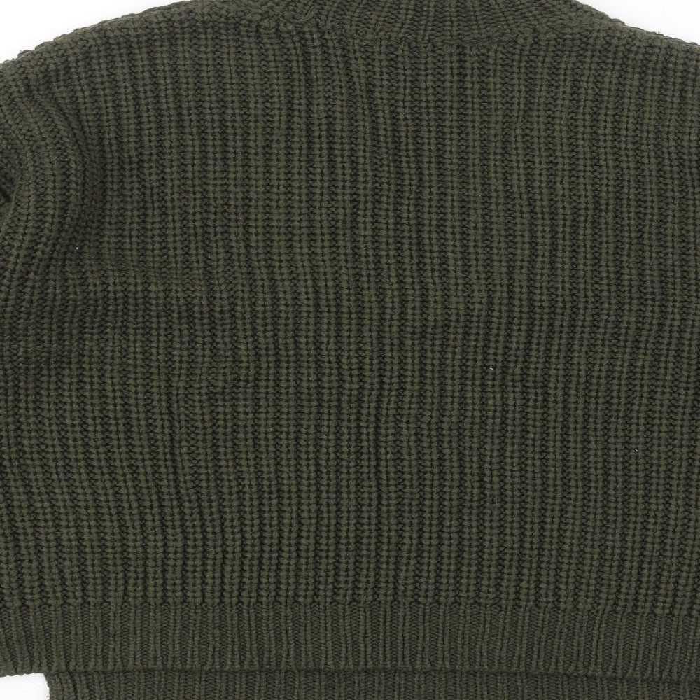New Look Girls Green Pullover Jumper Size 12-13 Years
