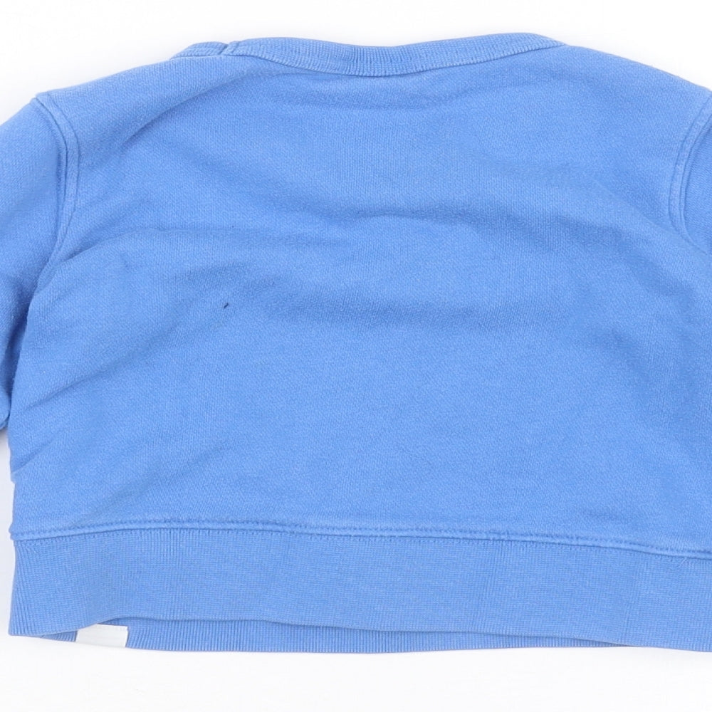 Gap Boys Blue Pullover Jumper Size 2 Years - Marvel