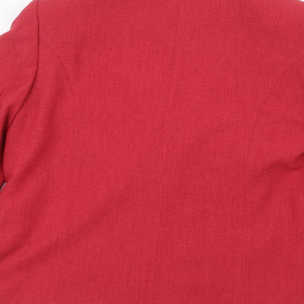 EWM Womens Red Jacket Size 14