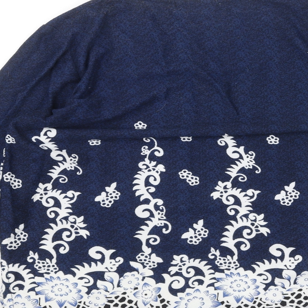 Hong Yu Womens Blue Basic T-Shirt Size M