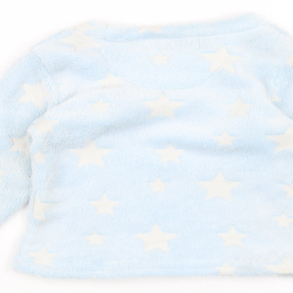 Glow in the dark Girls Blue Pullover Jumper Size 2-3 Years - Glow in the dark