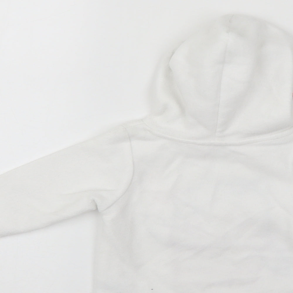 M&Co Baby White Pullover Jumper Size 3-6 Months