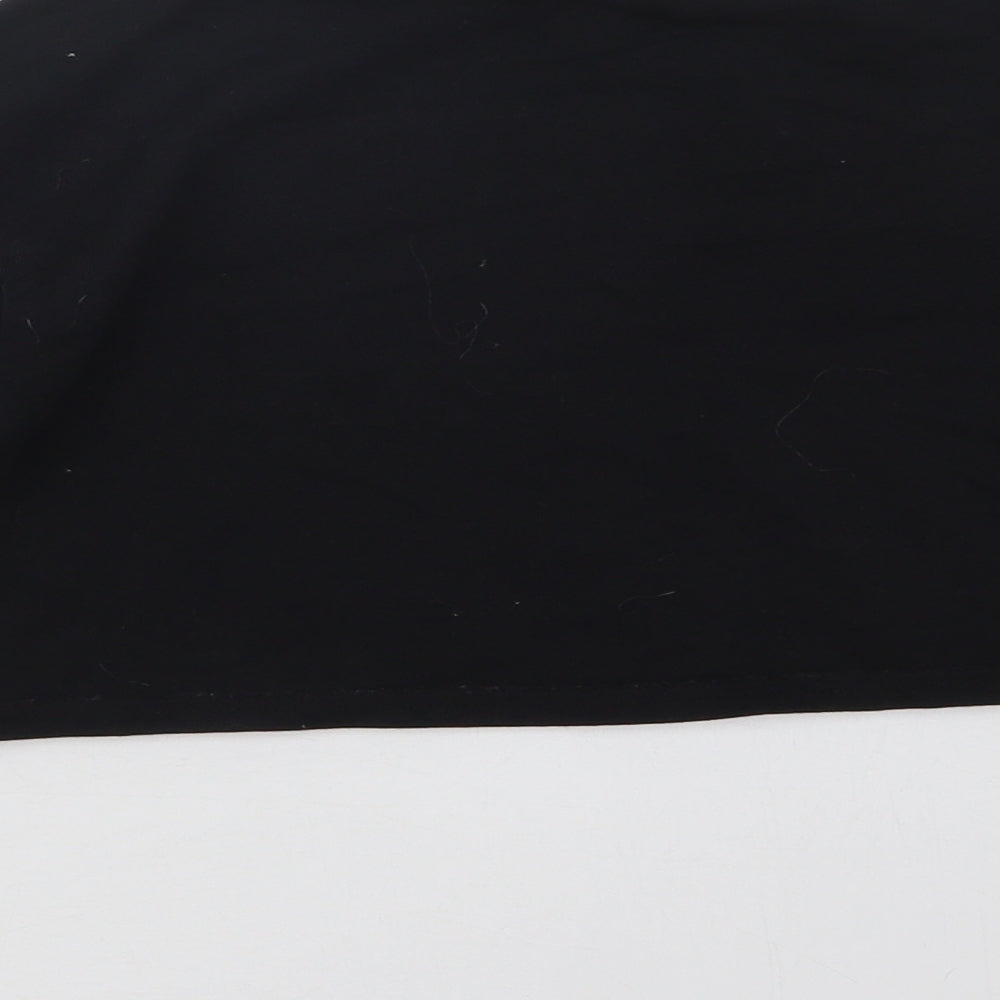SheIn Girls Black Pullover Jumper Size 12 Years - Cropped