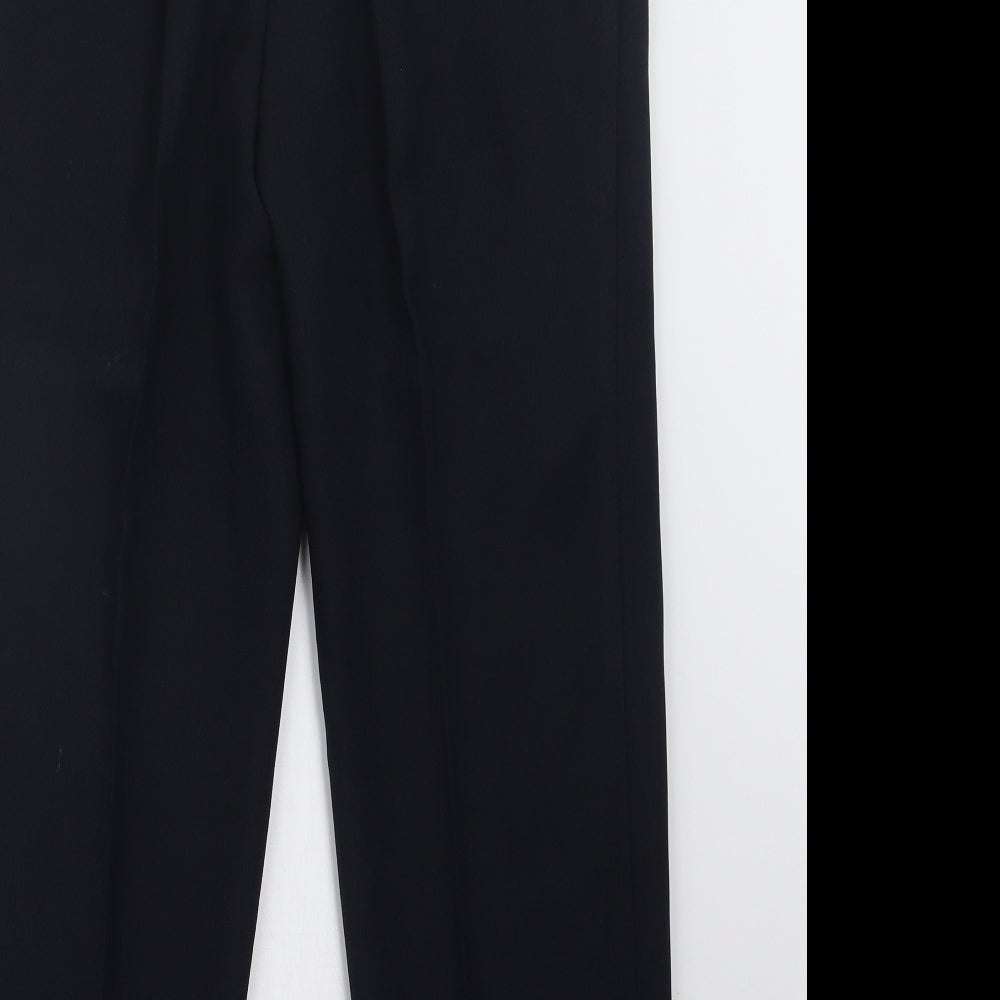 Marks & Spencer Womens Blue Trousers Size 10 L26 in