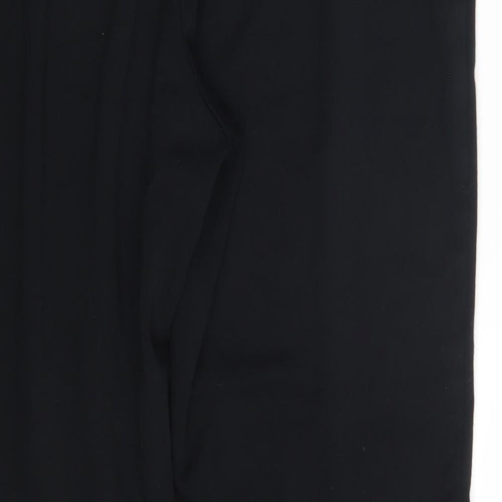 Marks & Spencer Womens Black Trousers Size 10 L24 in