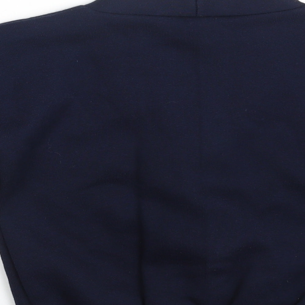 JMJ Girls Blue Cardigan Jumper Size S