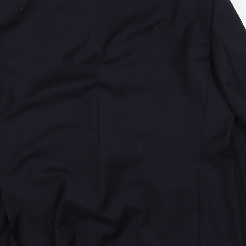 Impressions Mens Blue Jacket Suit Jacket Size XL