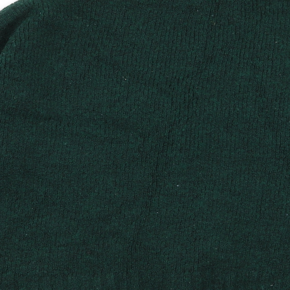 ASOS Womens Green Full Zip Jumper Size 8