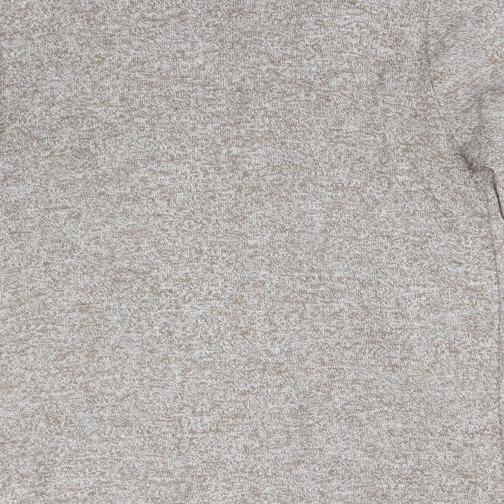 Review Womens Brown Knit Cardigan Jumper Size M