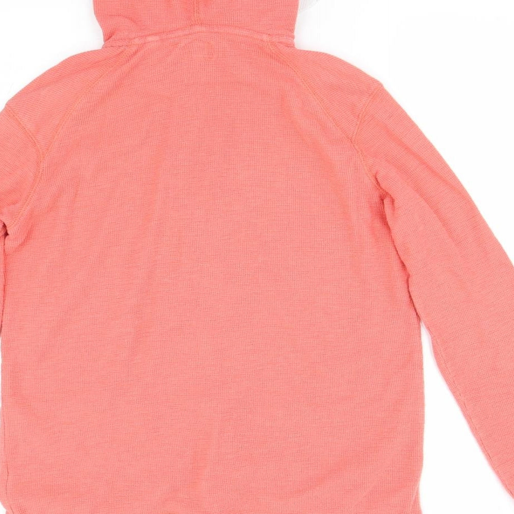 NEXT Mens Orange Full Zip Hoodie