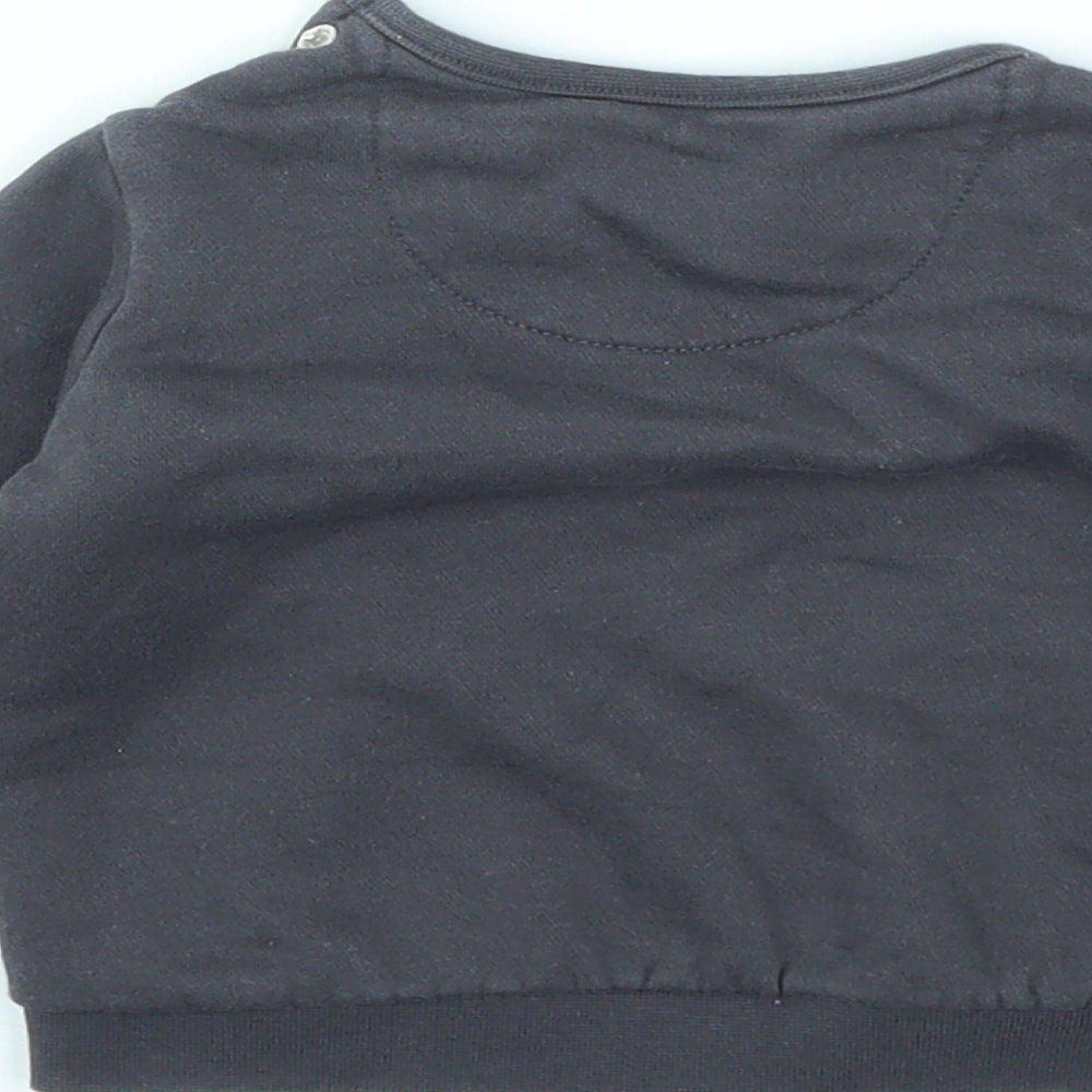 F&F Girls Grey Pullover Jumper Size 3-6 Months