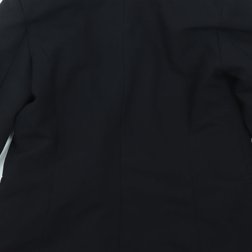 Preworn Womens Black Jacket Blazer Size XL