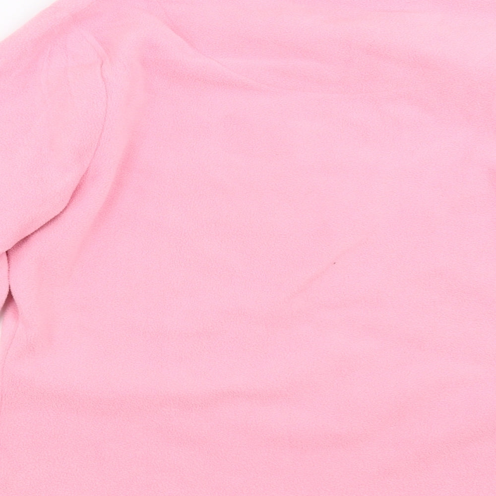 Nightwear Essentials Womens Pink Solid Top Pyjama Top Size 10 - owl