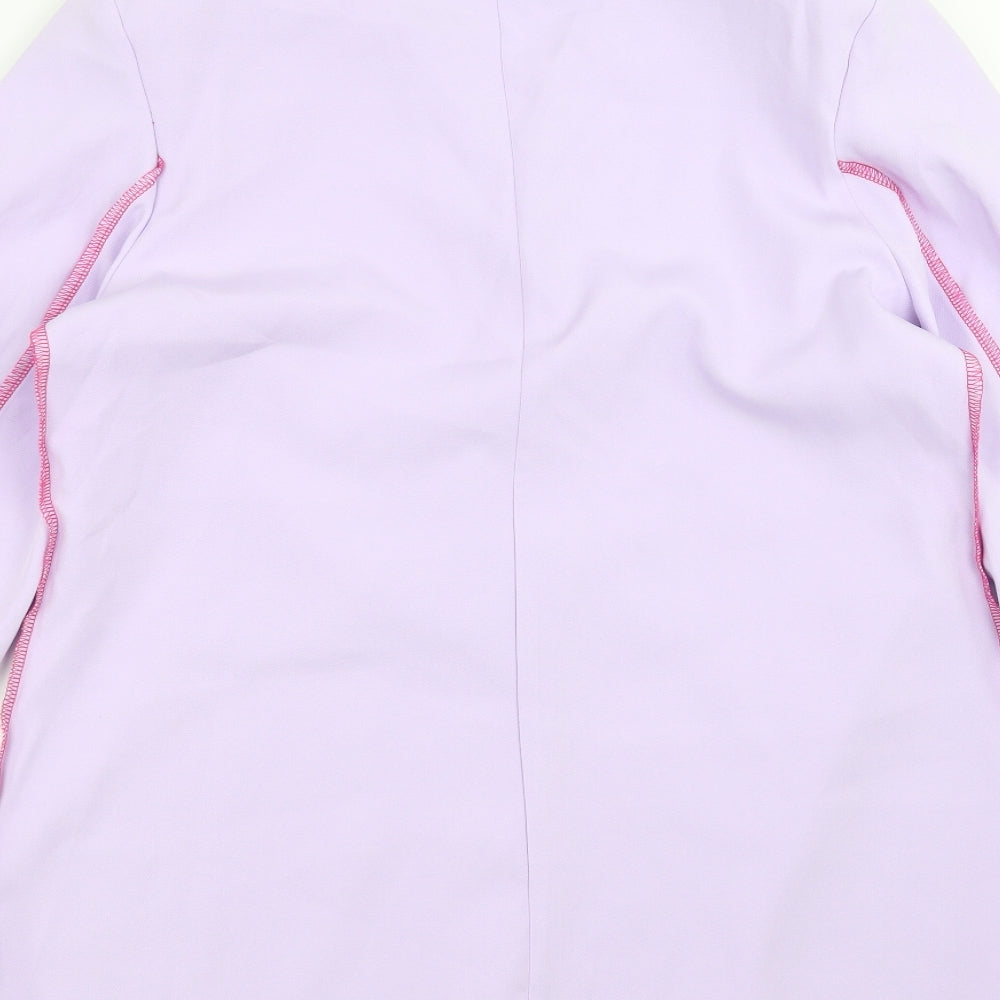 SheIn Womens Purple Jacket Size L