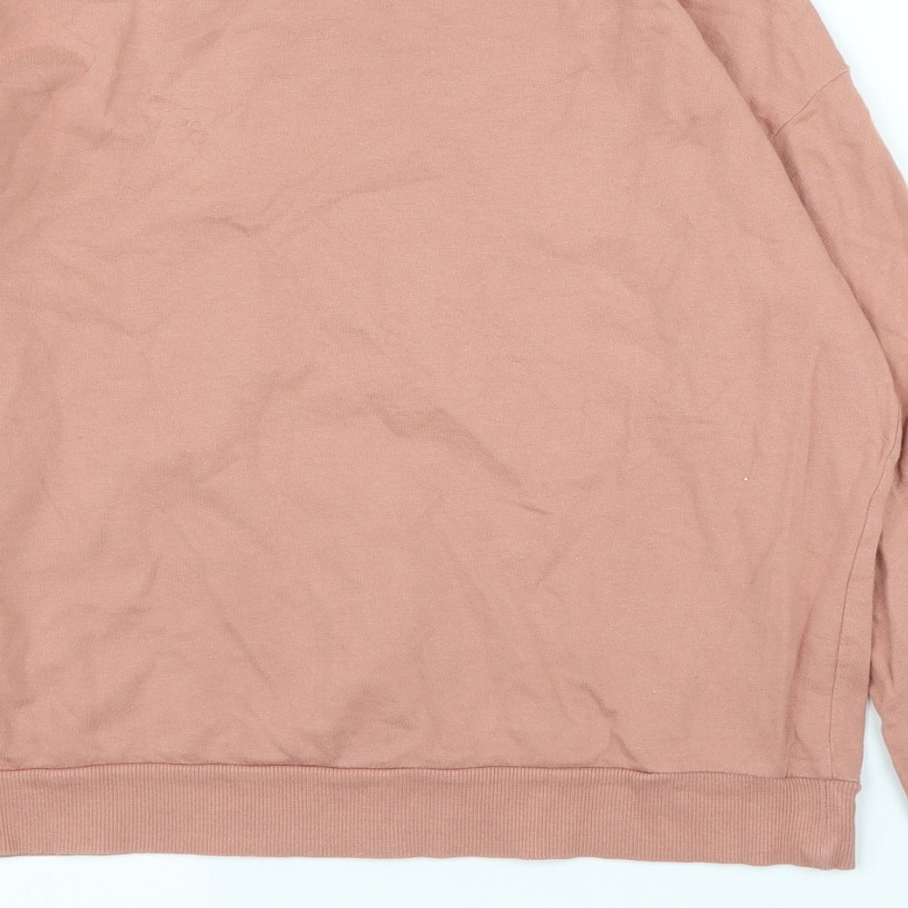 H&M Womens Pink Pullover Jumper Size XS