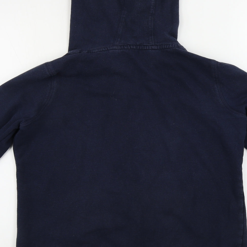 New Look Womens Blue Full Zip Hoodie Size 14
