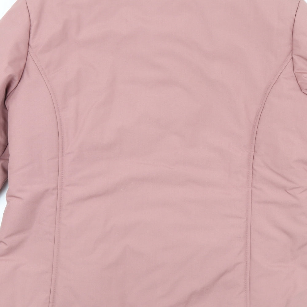 Tiklas Womens Orange Puffer Jacket Coat Size 42