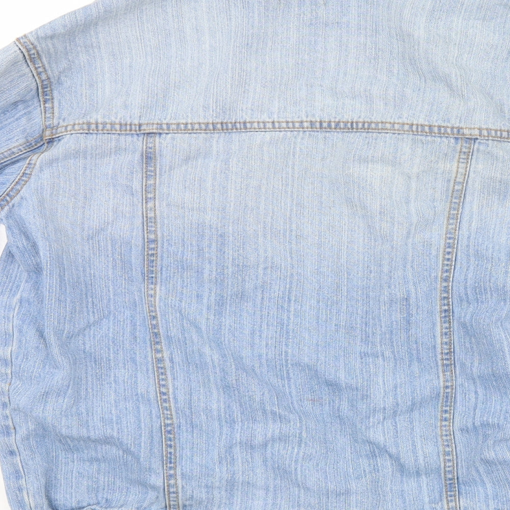 Another Influence Womens Blue Jacket Size S