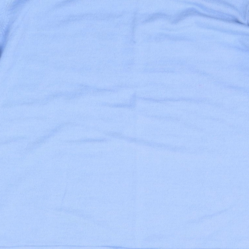 EWM Womens Blue Pullover Jumper Size M