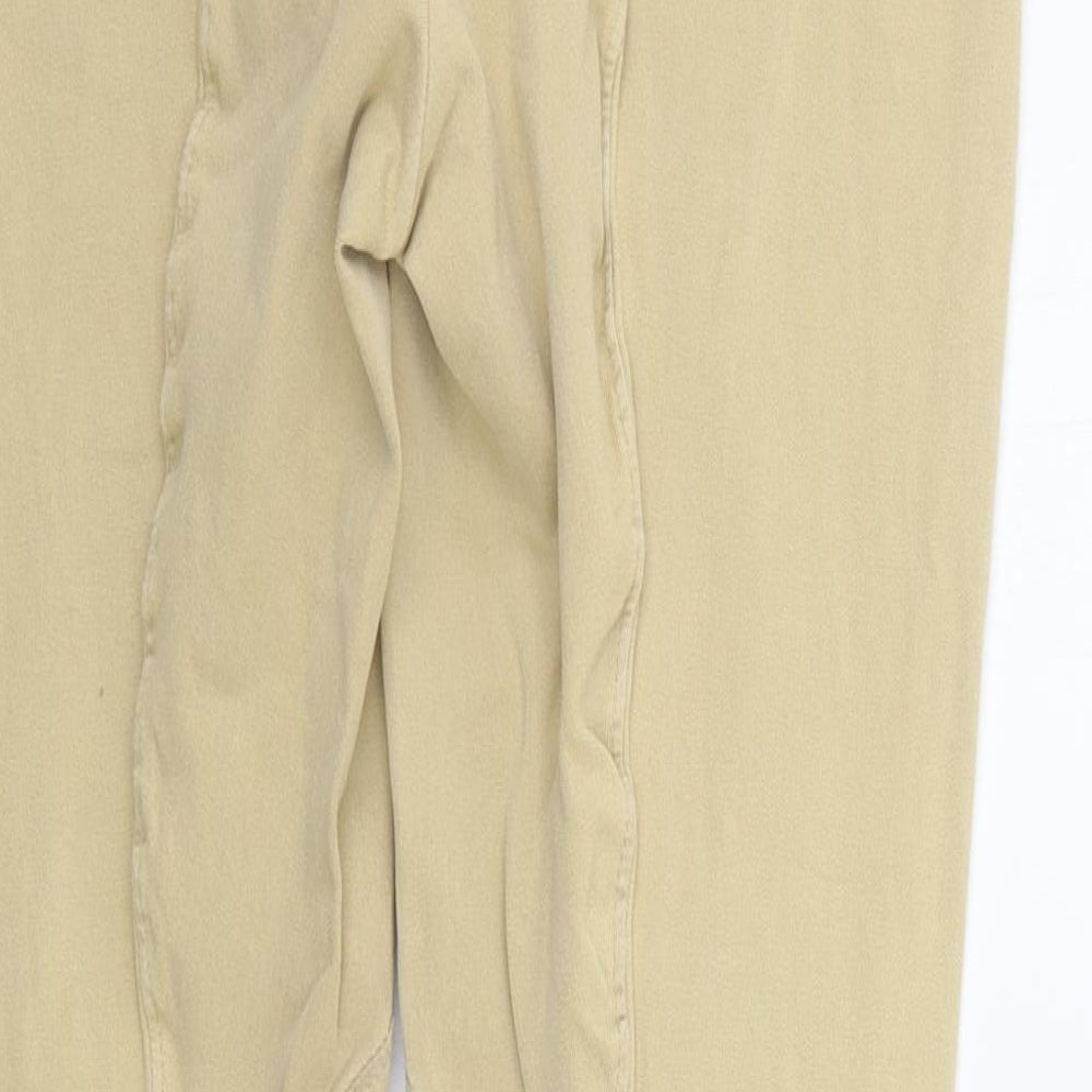 Harry Hill Womens Beige Trousers Size 28 in L27 in