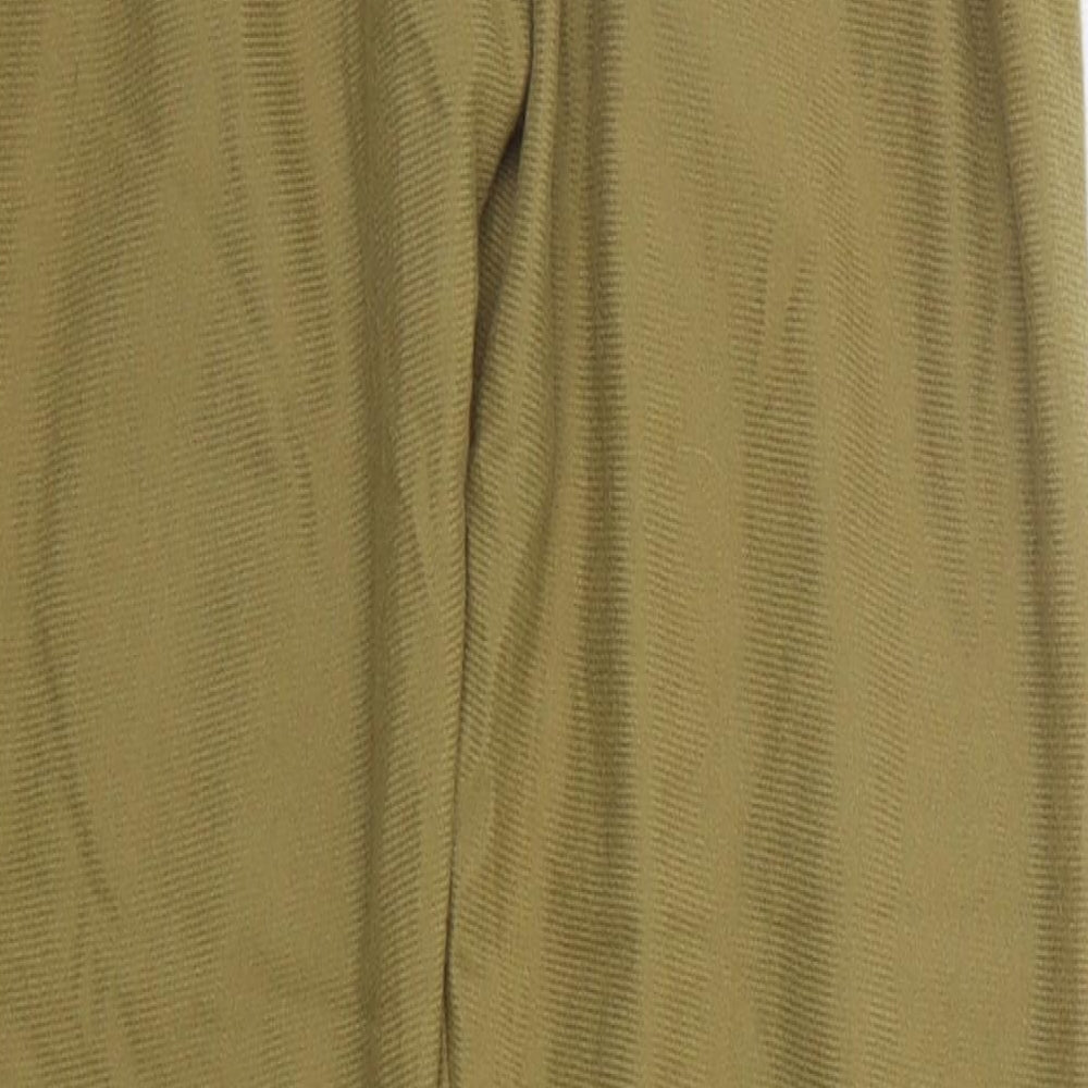 Preworn Girls Beige Jogger Trousers Size XL
