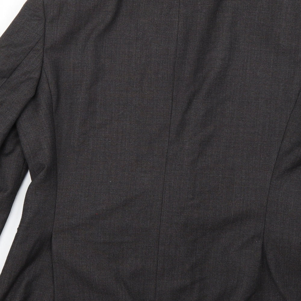 Preworn Mens Grey Jacket Suit Jacket Size L