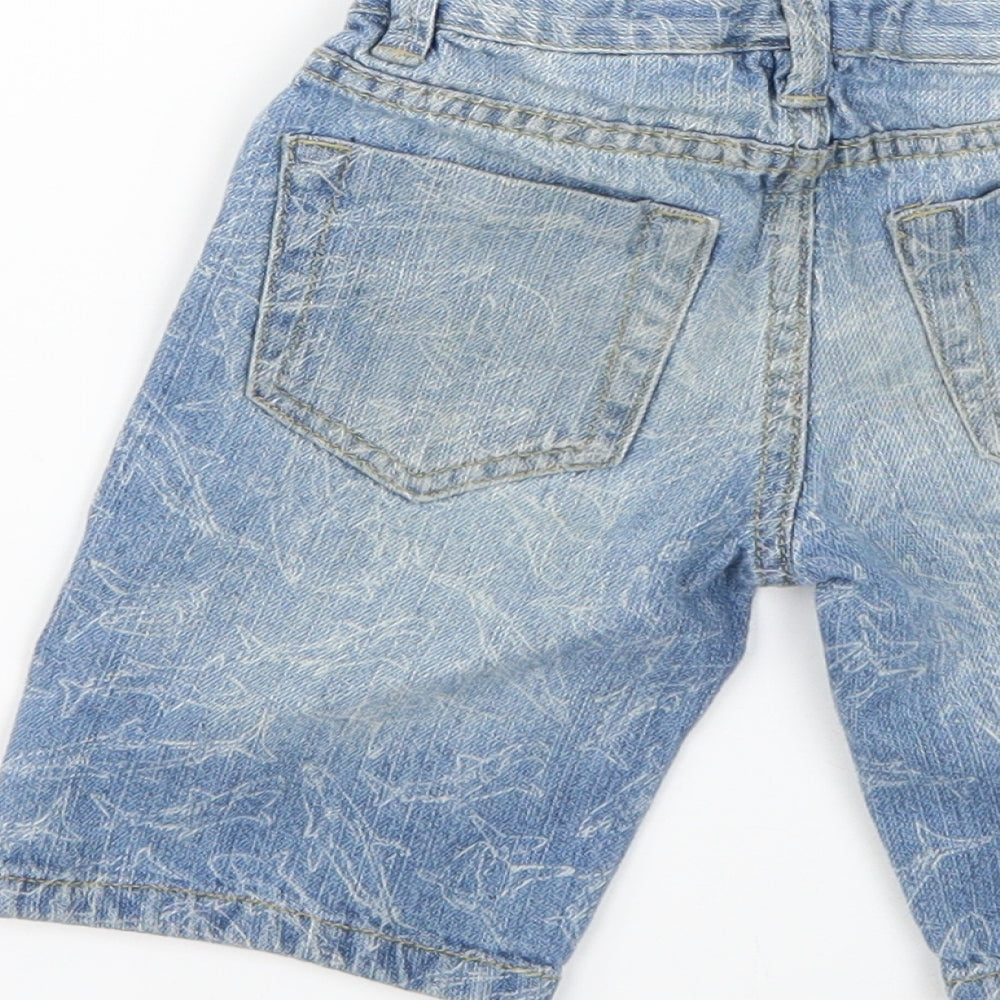 Denim & Co. Boys Blue Cropped Jeans Size 2-3 Years