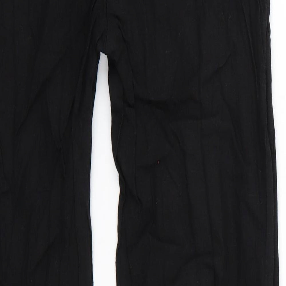 Principles Womens Black Trousers Size 6 L24 in
